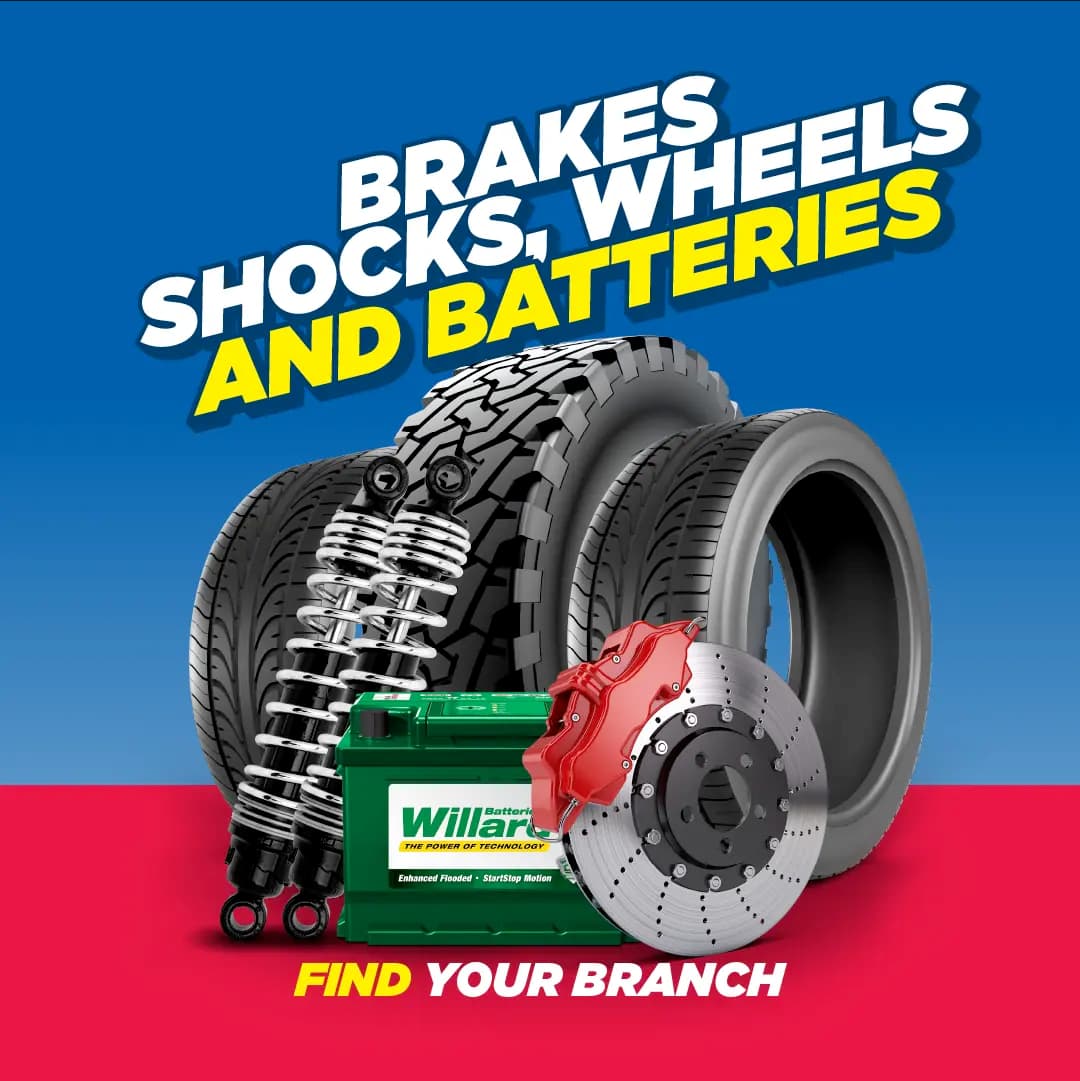 Brakes, shocks, wheels, batteries
